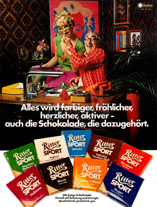 Ritter SPORT Ritter SPORT Quadratisch Praktisch Gut Alles Wird 