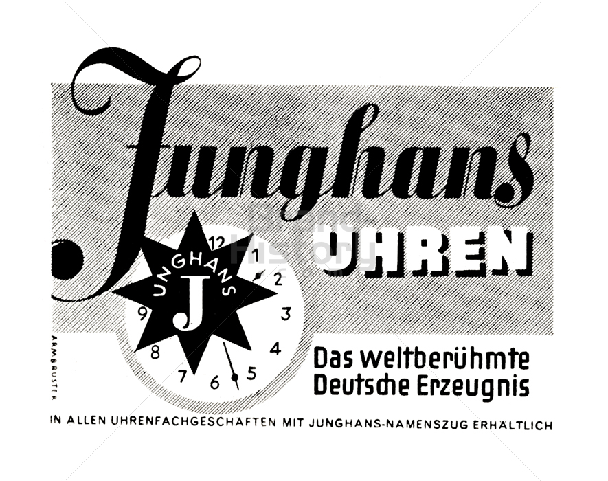 Junghans Das weltber hmte deutsche Erzeugnis. Brand History