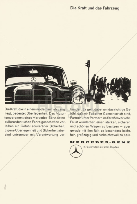 Mercedes Benz Die Kraft Und Das Fahrzeug Brand History