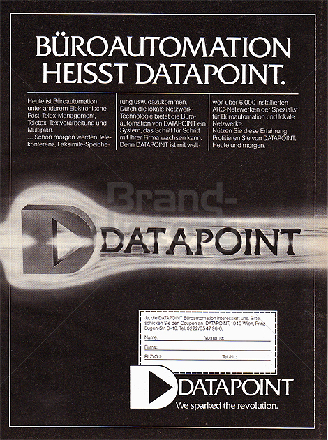 DATAPOINT - We sparked the revolution. | Brand-History
