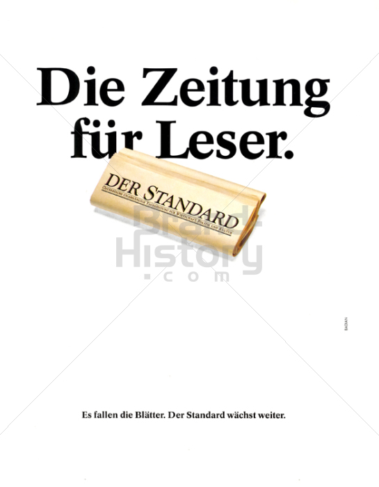 Der Standard Der Standard · Die Zeitung Für Leser Es Fallen Die