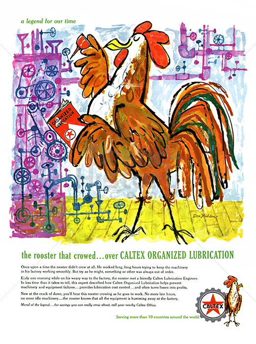 Caltex Origin CALTEX - a legend for our time · the rooster that crowed . . . over ...