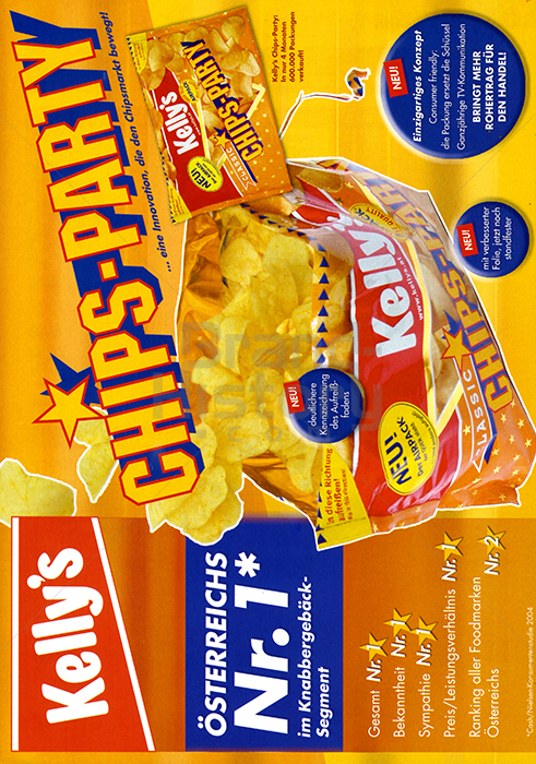 Kelly's - Kelly's · CHIPS-PARTY. | Brand-History