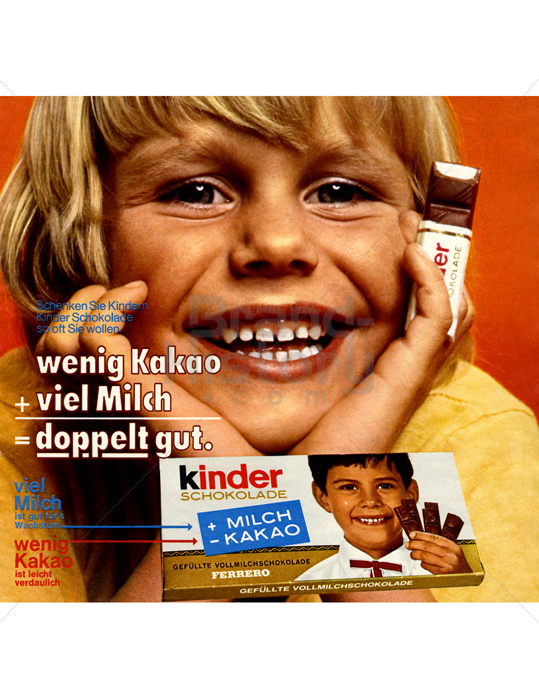 kinder SCHOKOLADE - Schenken Sie Kindern Kinder Schokolade so oft Sie ...