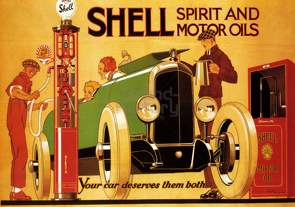 SHELL - SHELL SPIRIT AND MOTOR OILS · Your car deserves them both ...