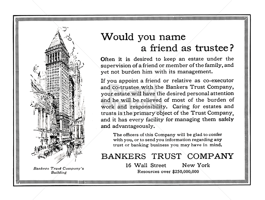BANKERS TRUST COMPANY