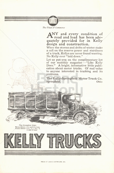 Kelly-Springfield Motor Truck Co.