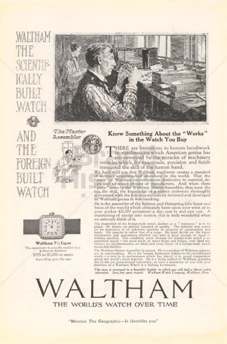WALTHAM WATCH COMPANY
