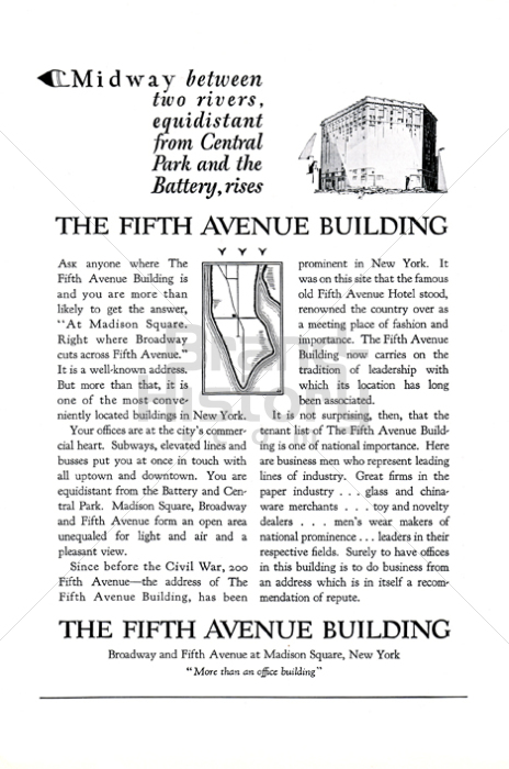 THE FIFTH AVENUE BUILDING