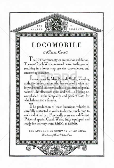 THE LOCOMOBILE COMPANY OF AMERICA