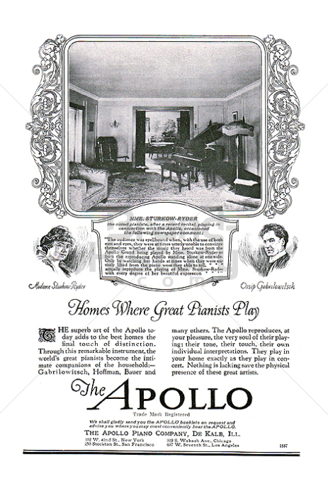 THE APOLLO PIANO COMPANY