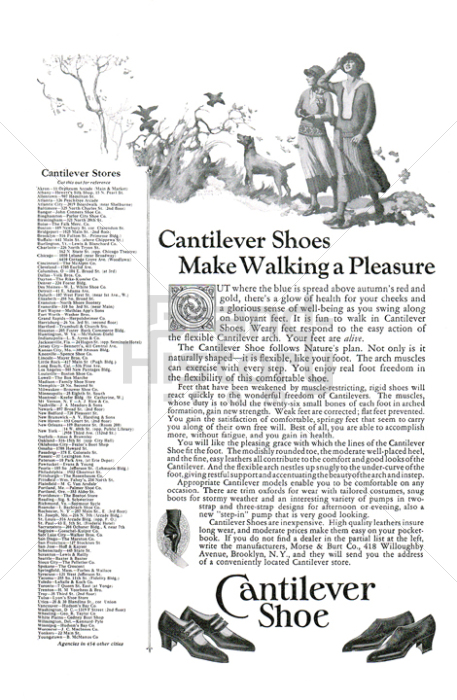 Cantilever Shoe