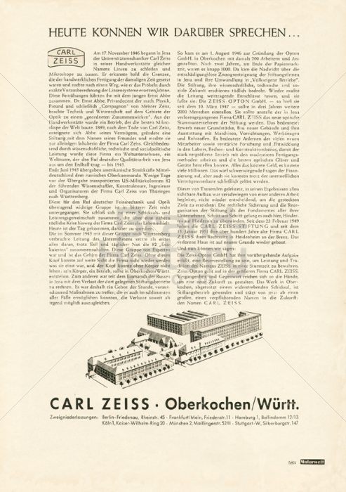 ZEISS - Carl Zeiss AG