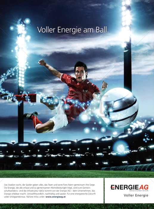 ENERGIE AG Oberösterreich - Voller Energie am Ball. | Brand-History