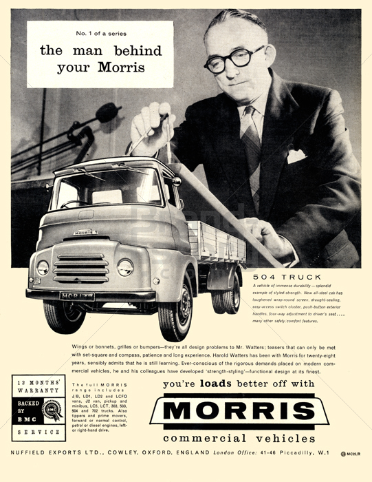 NUFFIELD EXPORTS · MORRIS