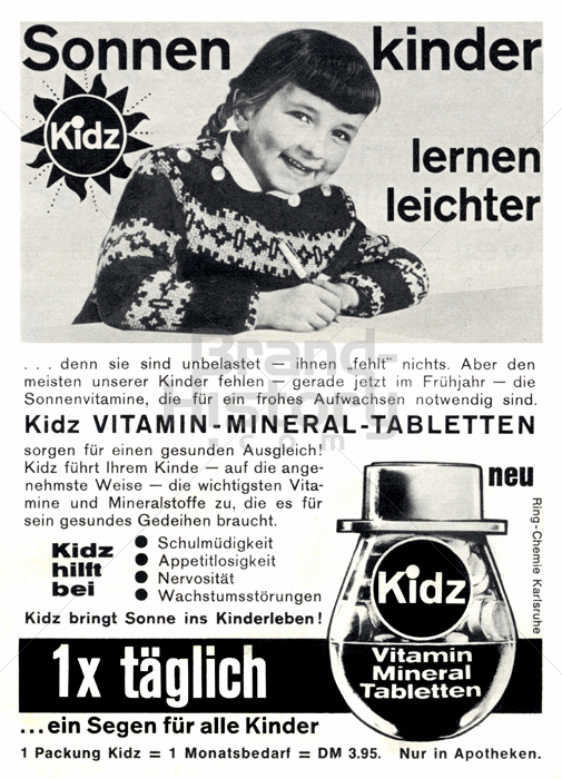 Kidz Vitamin-Mineral-Tabletten