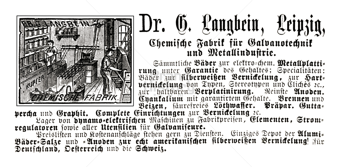 Dr. G. Langbein, Leipzig