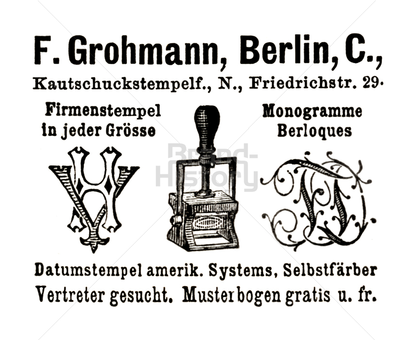 F. Grohmann, Berlin
