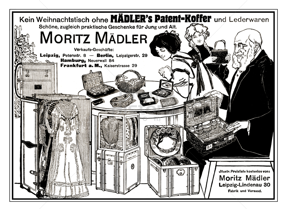 Moritz Mädler, Leipzig