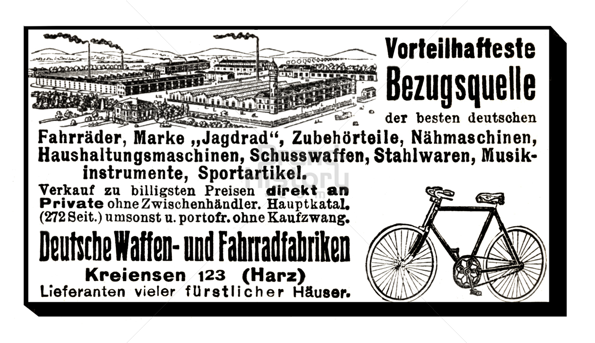 Deutsche Waffen- und Fahrradfabriken, Kreiensen