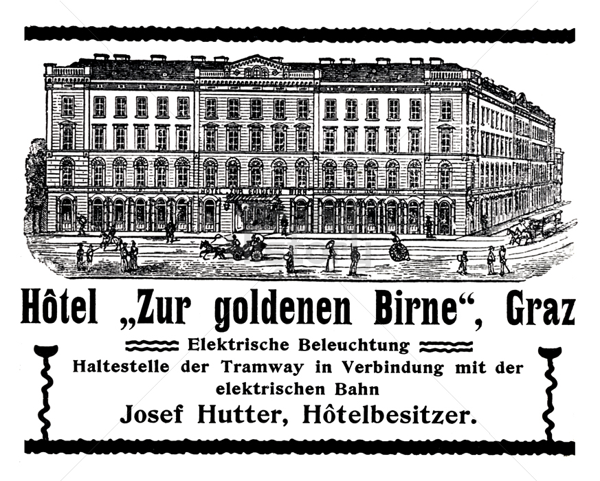 Hotel "Zur goldenen Birne", Graz