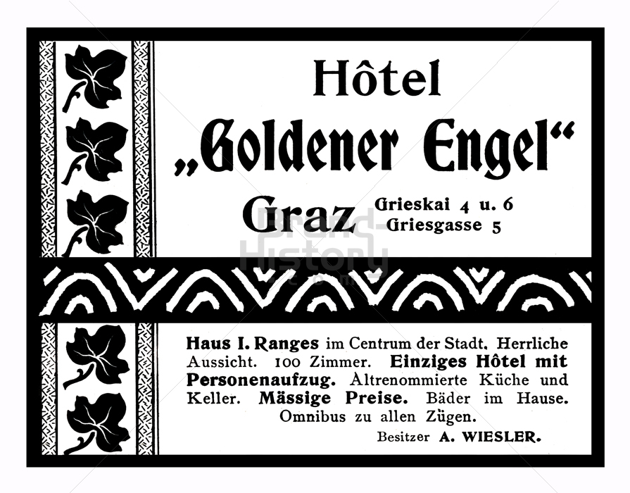Hotel "Goldener Engel", Graz