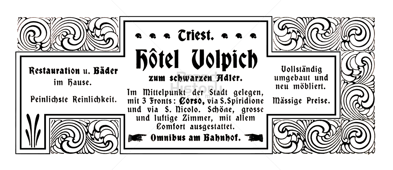 Hotel Volpich, Triest
