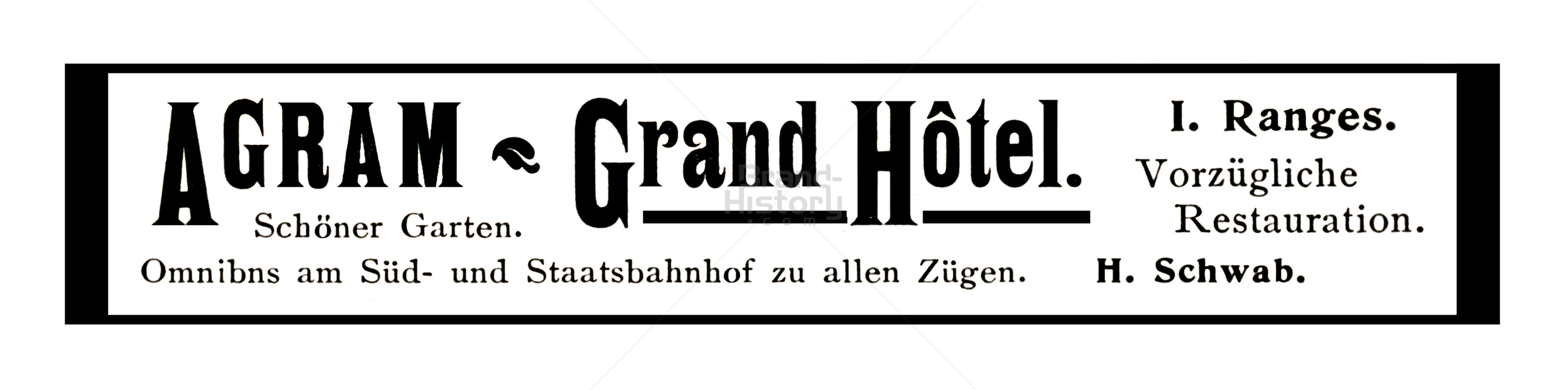 Grand Hotel, AGRAM