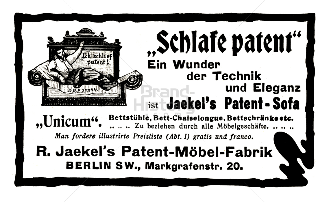 R. Jaekels Patent-Möbel-Fabrik, Berlin