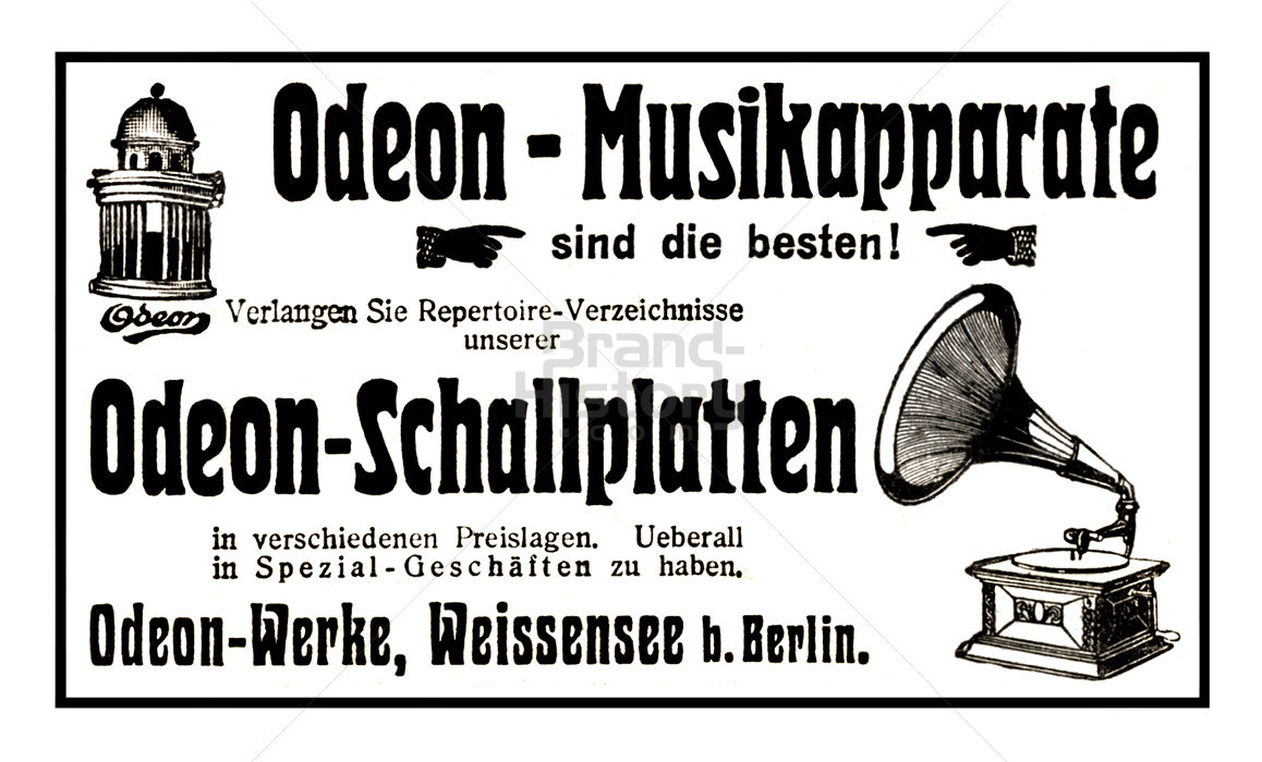 Odeon-Werke, Weissensee b. Berlin
