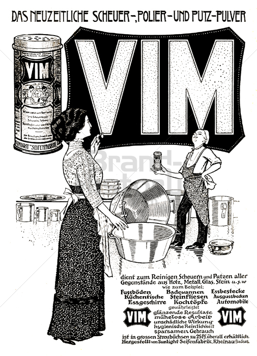 Vim - Neue Sunlicht Gesellschaft von 1914 m.b.H., Rheinau-Mannheim