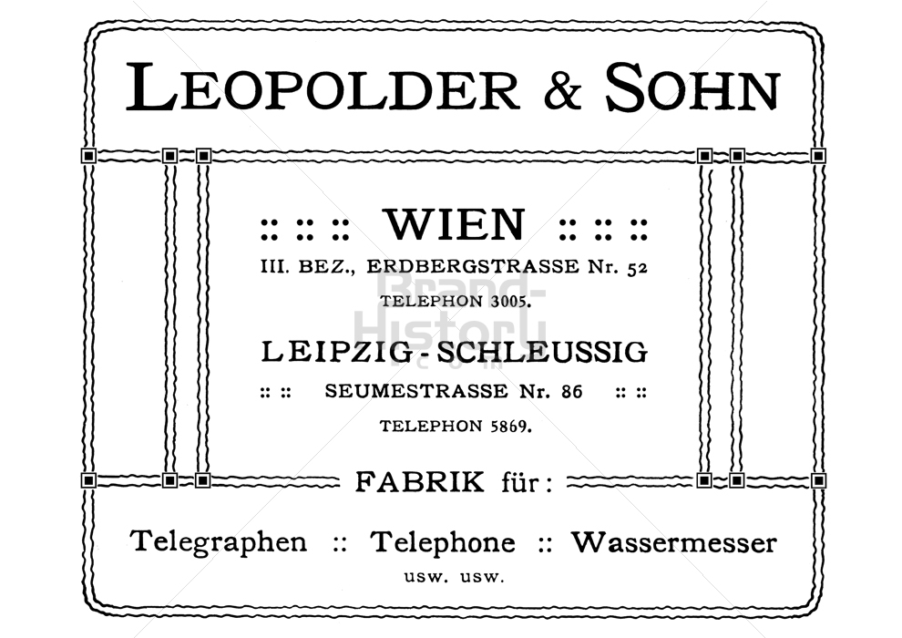 LEOPOLDER & SOHN, WIEN