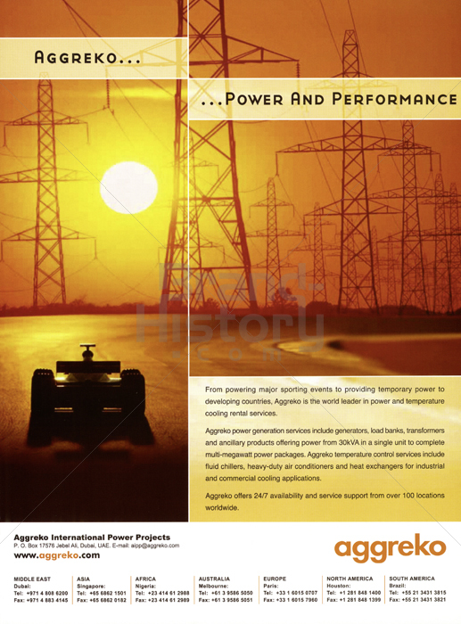 Aggreko International Power Projects