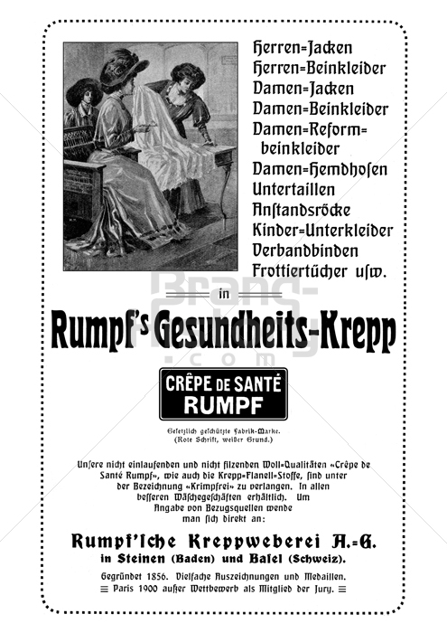 Rumpf'sche Kreppweberei A.-G., Steinen