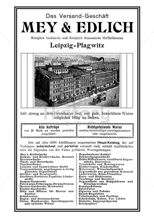 MEY & EDLICH, Leipzig-Plagwitz