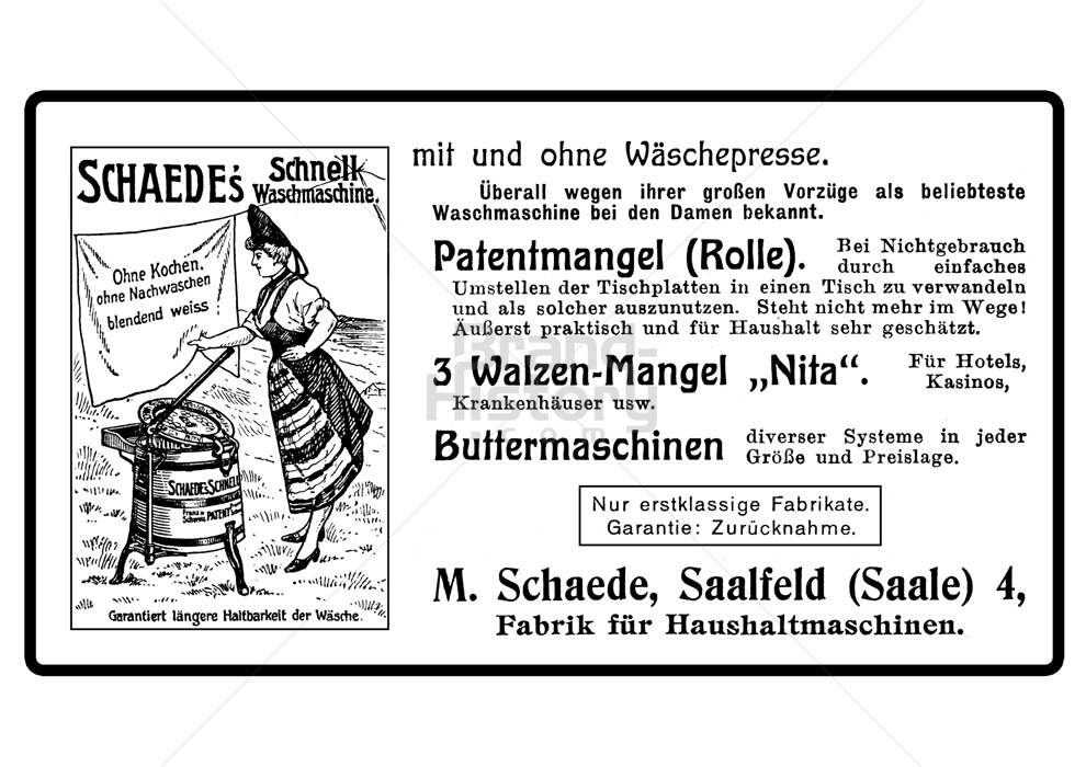 M. Schaede, Saalfeld