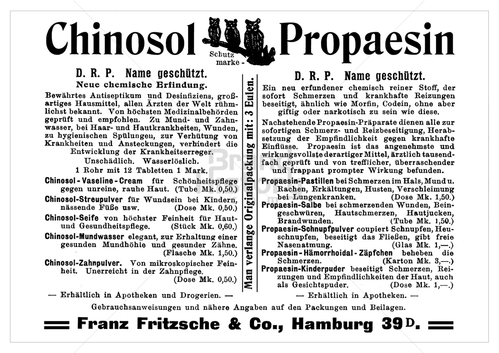 Franz Fritzsche & Co., Hamburg