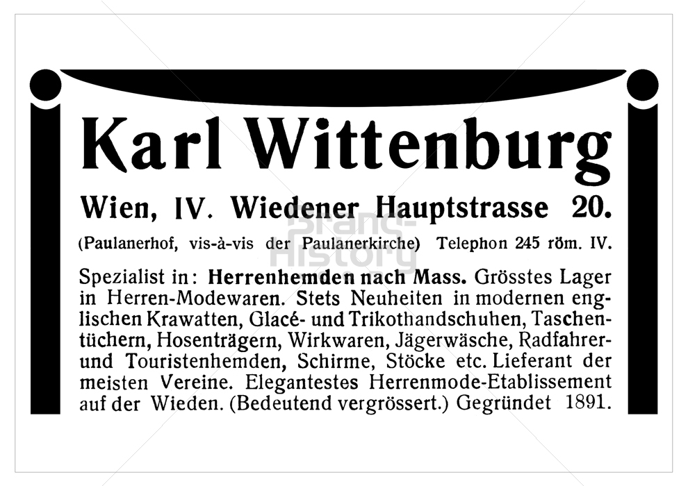 Karl Wittenburg, Wien
