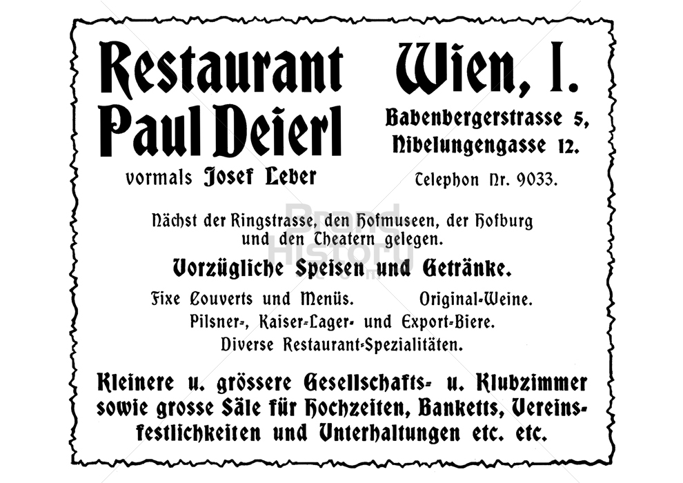 Restaurant Paul Deierl, Wien