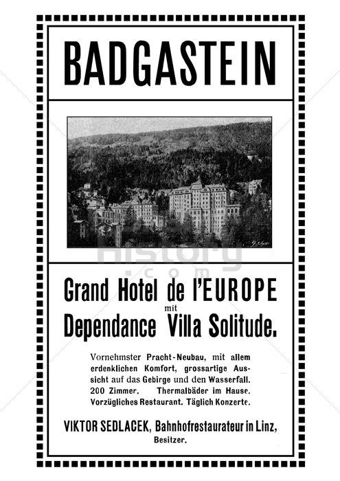 Grand Hotel de l'EUROPE, BAD GASTEIN