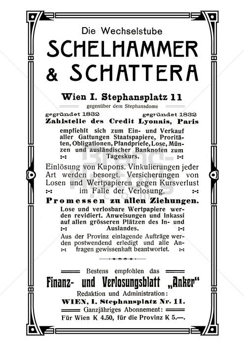 Schelhammer & Schattera, Wien