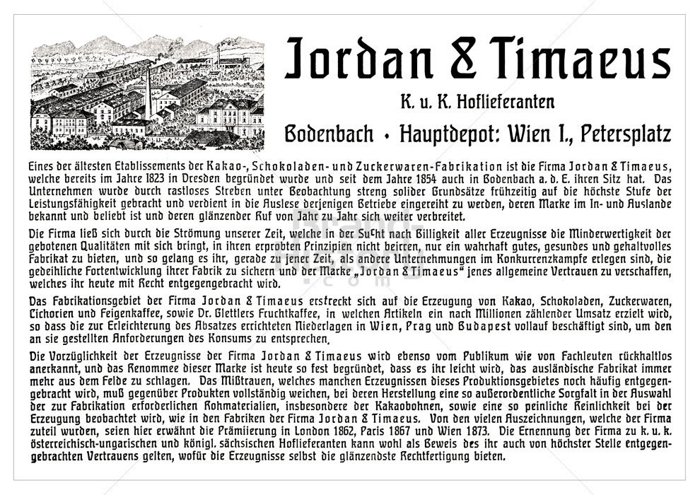 Jordan & Timaeus, Wien