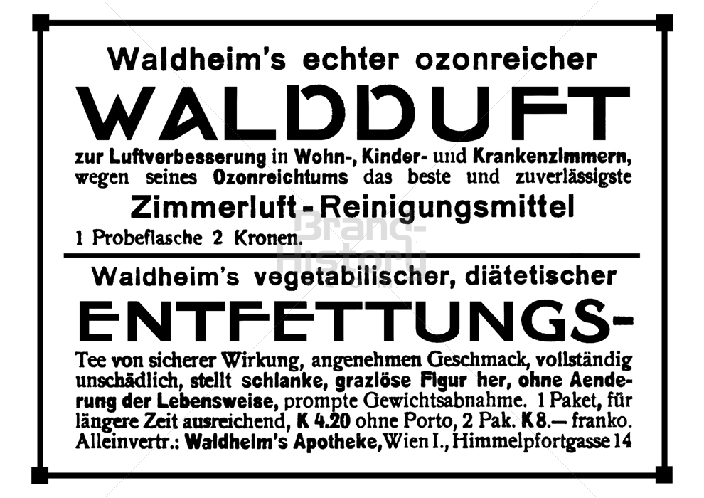 Waldheim's Apotheke, Wien