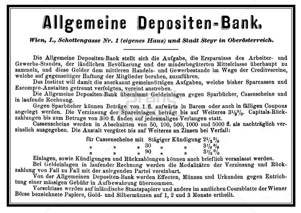 Allgemeine Depositen-Bank, Wien