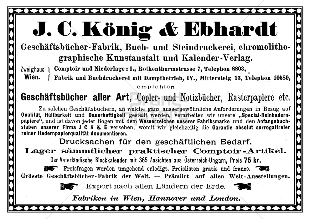 J. C. König & Ebhardt, Wien