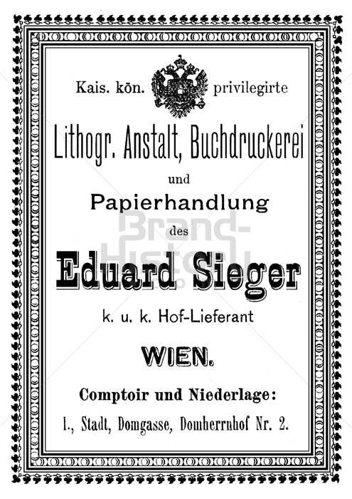 Eduard Sieger, WIEN