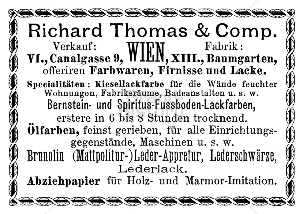 Richard Thomas & Comp., WIEN