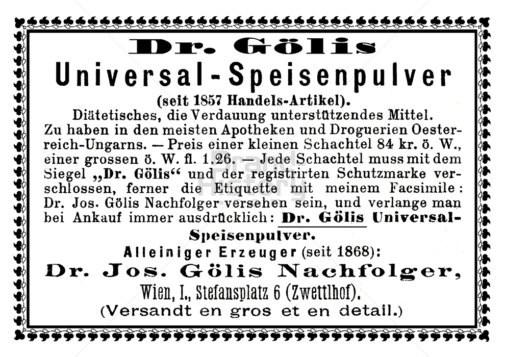 Dr. Gölis, Wien