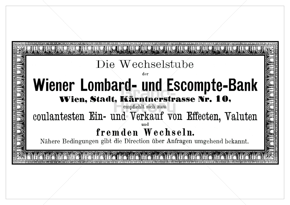 Wiener Lombard- und Escompte-Bank, Wien