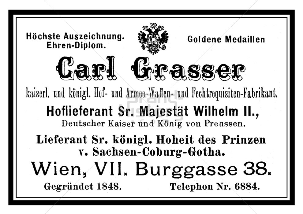 Carl Grasser, Wien